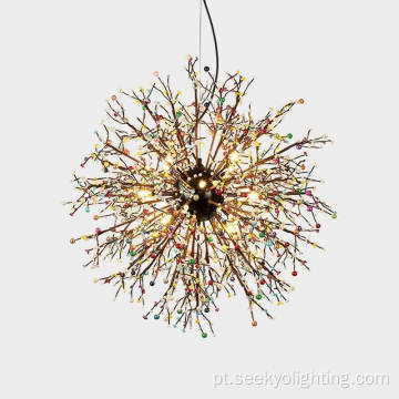 Minchas coloridas Chandelier American Design for Living Room